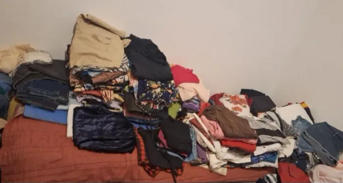 Lote com 50 peças femininas para revenda - Brechó