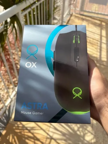 Mouse gamer ox astra rgb 7200 dpi 