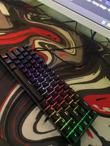 Teclado gamer magnético raven68 