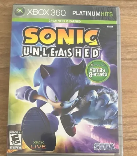 Sonic Unleashed Platinum Hits Xbox 360 Live