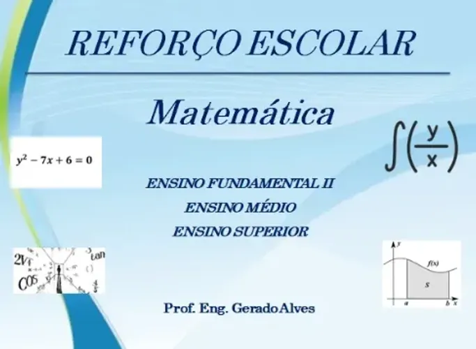 AULA PARTICULAR DE MATEMÁTICA/ENGENHARIAS