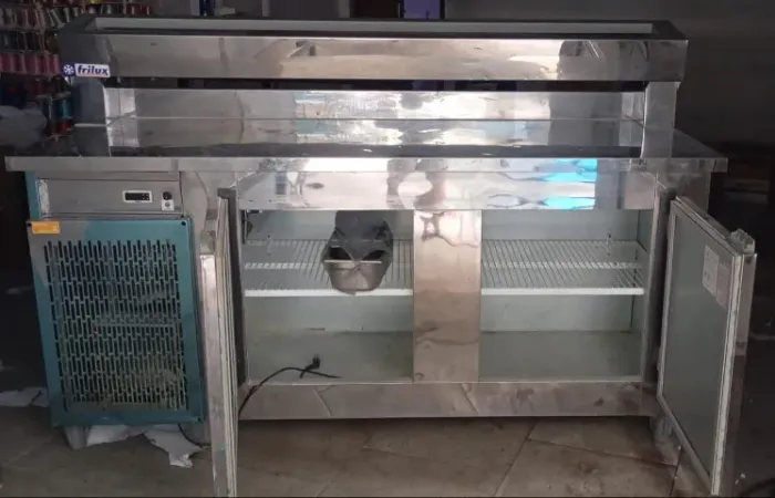 BALCÃO REFRIGERADO FRILUX 1,90 COM CODIMENTADORA