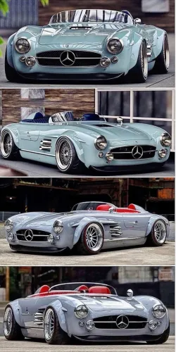     300SL Slang Custom | Inspirado na Mercedes-Benz 300 SL | BMW Z4