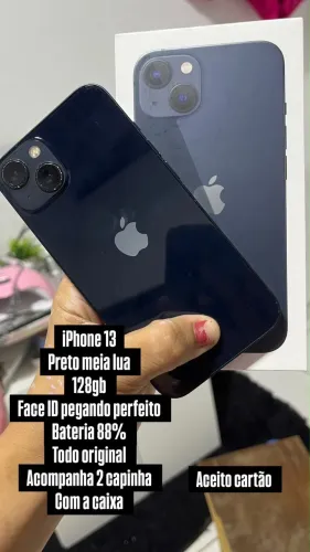 iPhone 13 todo original na caixa