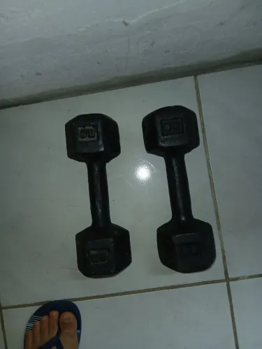 Par de halter 8 kg novo