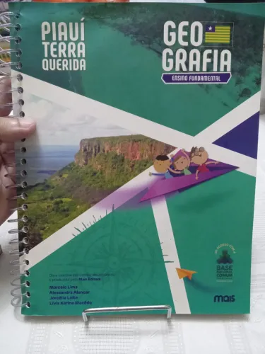 Livro Piauí didático "terra querida" geografia