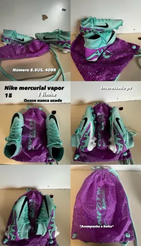 Chuteira Mercurial Vapor 15 Elite