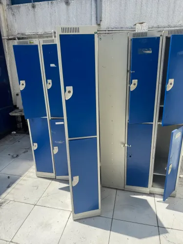 Armário de Aço para vestiário duas portas Marca Nilko