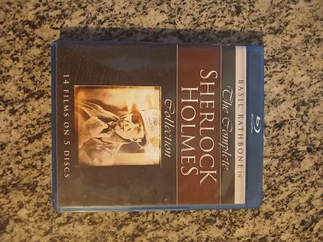Box Blu-ray: The Complete Sherlock Holmes Collection | 14 Filmes | Importado