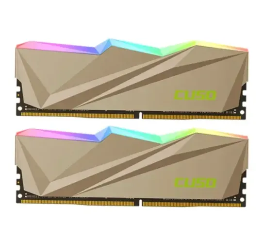 (NOVA) Memória Ram 16GB (2x8GB) 3200Mhz DDR4 Cuso, RGB
