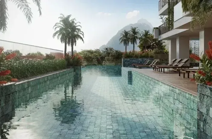 Apartamento 2 Quartos com Suíte em prédio com Infra Total