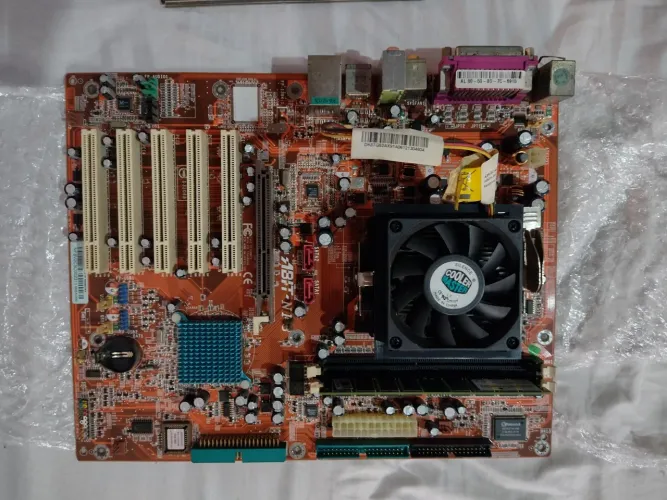 Abit NF-8 Athlon64 3000+,computador antigo,CPU,Pc,informática,retro,jogos,retrô