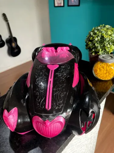 Carro Draculaura Monster High - Com avarias