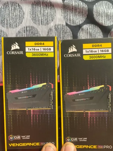 32gb memória ram ddr4 3600mhz CORSAIR RGB