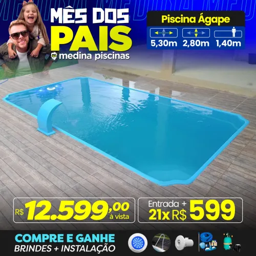 Piscina Ágape 5,30 metros