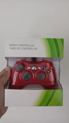 Controle Xbox 360 fio
