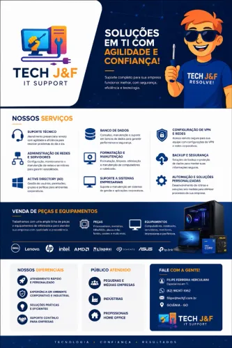 Manutenção de Computadores - Rápido e com Garantia!