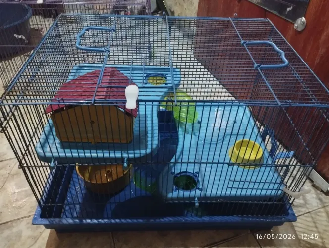 Gaiola para hamster usada 