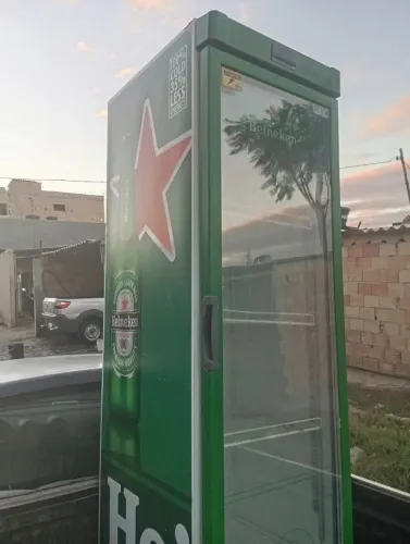 Freezer Slin Heineken top de linha. 