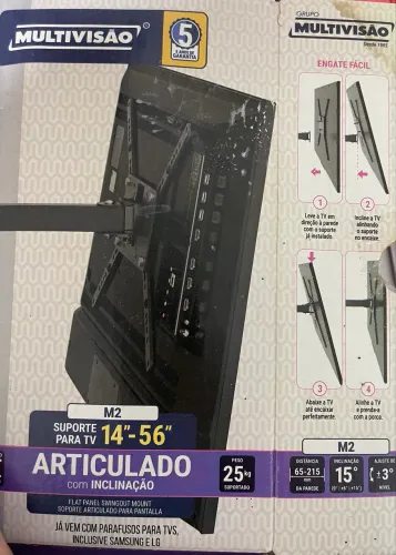 Suporte articulado para TV
