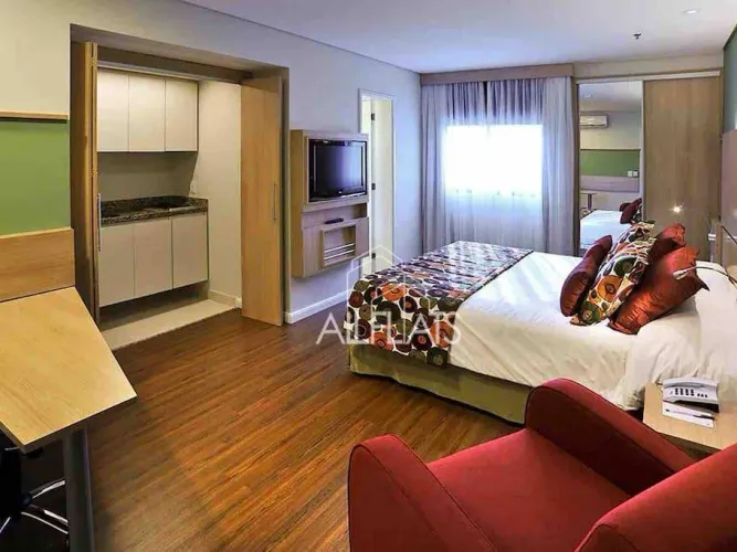 Apartamento com 1 quarto, 30 m² à venda - Chácara Santo Antônio - São Paulo/SP