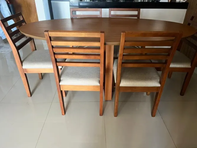 Mesa mesa de madeira