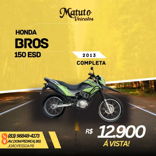 HONDA NXR BROS 150 ESD 2013