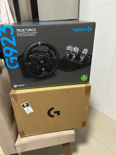 Vendo G923 Xbox na caixa com nota