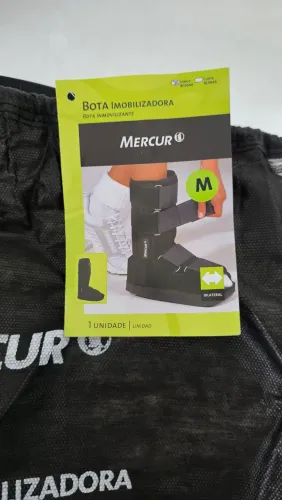 Bota imobilizadora mercur tamanho M