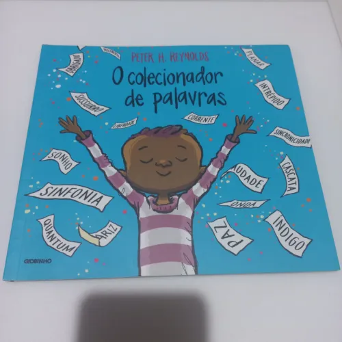 Livro infantil O colecionador de palavras de Peter H Reynolds