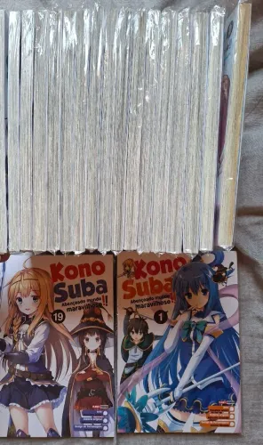 Mangá - Konosuba 1 ao 19