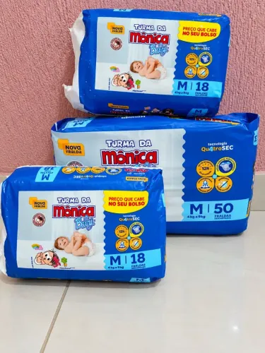 Fraldas descartáveis