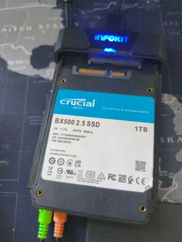SSD crucial 1 tb