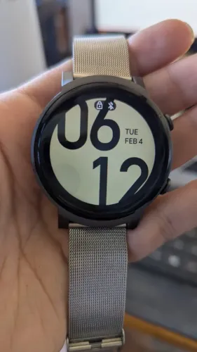 Smartwatch Ticwatch E3 com WearOS 3.5