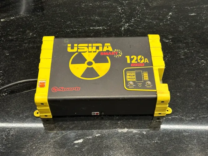 Fonte usina bi volts 120amperrs