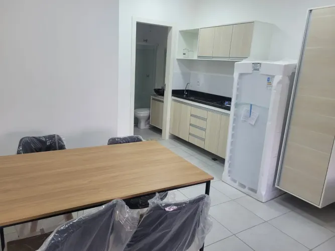 LOCAÇÃO FLAT 36 METROS- MOBILIADO- AV ANDROMEDA- SJC- ALUGUEL R$2500