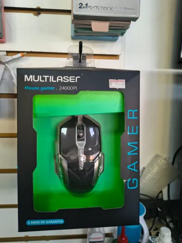 Mouse Gamer Multilaser 2400DPI