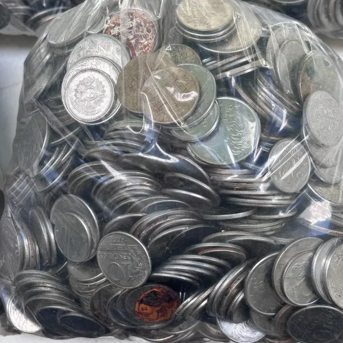 Moedas antigas 20kg