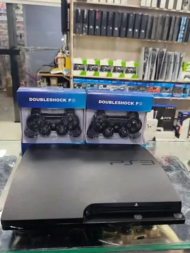 Playstation 3/2 manetes/ destravado/40 jogos instalados/6 meses garantia/ loja física