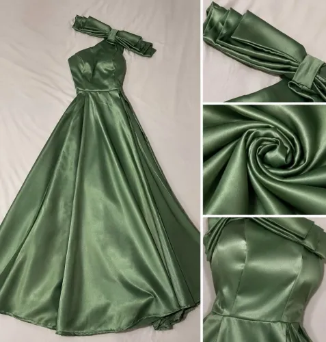 Vestido de festa verde 