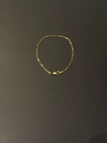 Pulseira de ouro 18K modelo Cartier 