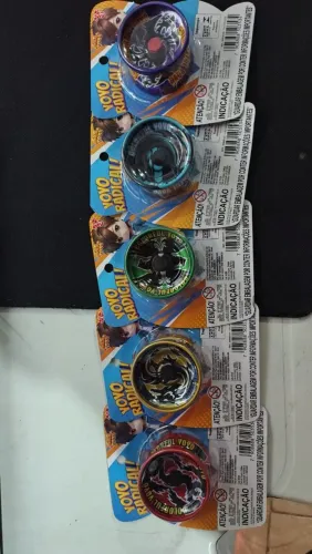 Yoyo aprendiz de manobras, alumínio e rolamento de inox 