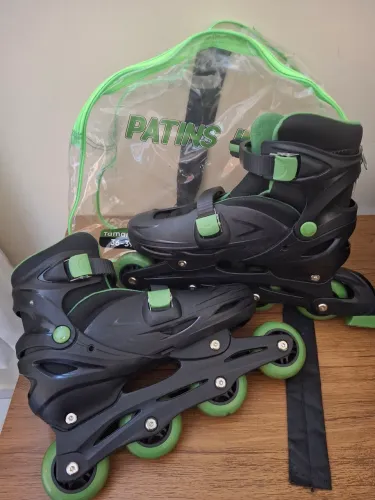 Patins Em Linha Brink+ Preto e verde (36/39)