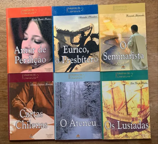 Coleção mestres da literatura.