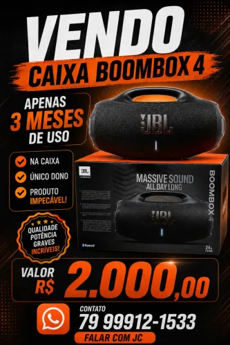 Caixa de som Bombox