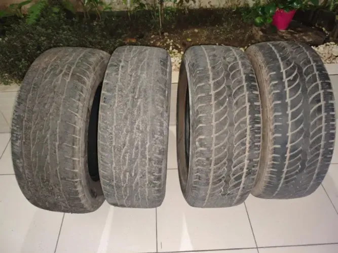 PNEU 265 65R17 USADOS - TOYOTA HILUX, RANGER, S10, PAJERO, L200, FRONTIER, AMAROK, ARO 17