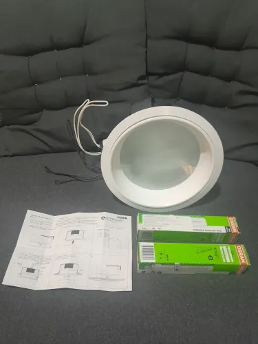 Kit Luminária Interlight Il 1733-br C/ 2 Lâmpadas