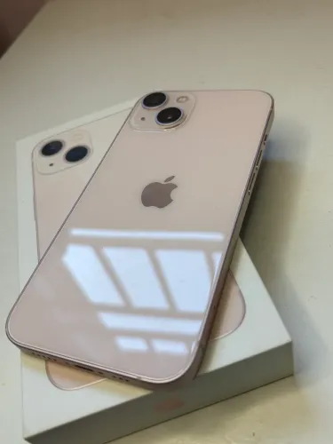 iPhone 13 128GB Rosê | 98% de Bateria | Caixa Completa + Nota Fiscal
