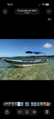 Vendo barco de alumínio