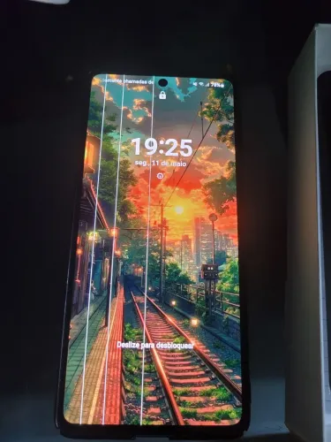 Samsung Galaxy A71 com Listras na Tela